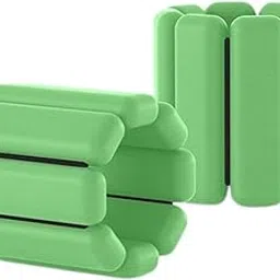 ATORSE Wearable Wrist Ankle Weights Walking Adjustable Aerobics Pilates Dance Green-image-2