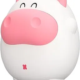 Electric Hand Warmer, 2 Levels Temperature Adjustment Cartoon Pig Shape Hand Warmer Fast Heating Night Light for Office (White)-picture-10