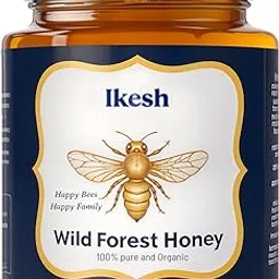 Ikesh Pure Wild Forest Honey 500g | 100% Raw, Unprocessed & Natural | Honey from Indian Wild bees | Immunity- Boosting| No Added Sugar or Preservatives-picture-11