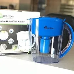 Wellon Antioxidant Alkaline Water Filter Blue Pitcher Jug 3.5L-picture-28