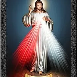 Dharvika Innovations Jesus Christ Photo Frame, Black, Sparkle Coated Lamination 242 11 x 14 Inch-picture-30