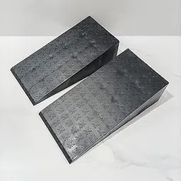 CALANDIS™ 2Pcs Squat Wedge Blocks Nonslip Slant Boards for Stretching Deadlift Workout Cloth Bagged | Yoga Props | Yoga & Pilates | Fitness, Running & Yoga-picture-17