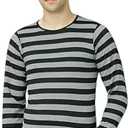mack jonney Men Cotton Blended Full Sleeves Round Neck Slim Fit T-Shirts-picture-47