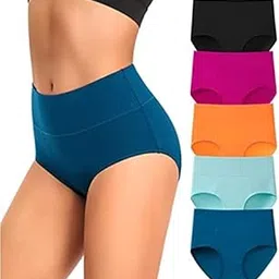 Women Cool Blend Moisture Wicking Panties(26Till32) L Pack of 3 Assorted Color-image-40