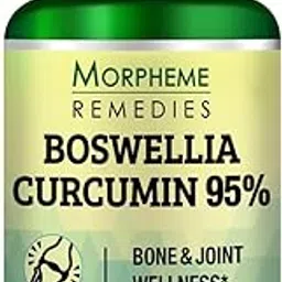 Morpheme Remedies Boswellia Curcumin 95% Bone and Joint Wellness - 60 Veg Capsules-image-45