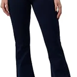 lyra Women's Mid-Rise Flared Bootcut Jeans|Stretchable Fabric for Comfort|Trendy & Stylish Denim|Size - 28-picture-45