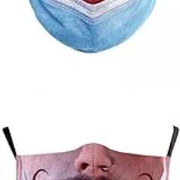 merishopp Prank Face Mask Reusable Adjustable Prank Bandanas Fashion Scarf/for Adult |Clothing Shoes & Accessories | Other Clothing Shoes & Accessories|2 Pieces Prank Face Mask-picture-48
