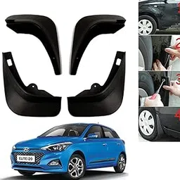 Auto Addict Car Mud Flaps Splash Guards (O.E Type Custom,4 pcs) for Hyundai Elite i20(2014-2019)-picture-37