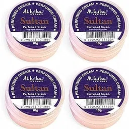 Al Hiba Sultan Perfumed Body Cream - 10g (Pack Of 4)-picture-17