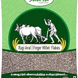 VS Products Ragi Poha, Gluten Free 450g, Nachani Flakes, Low GI & Diabetic-Friendly, For Sustained Energy & Better Digestion, 450g-picture-28