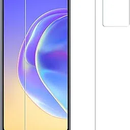 Enlinea Anti Shock Armor Impossible Flexible Screen Protector Guard | Main Screen as Well as Camera Lens Protector for vivo V21e-image-73