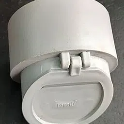 PVC Drain Pipe end Cap/flip valve cap – Anti-Rat & Insect Guard |Drainage Fitting Cover for Waste Water Pipes, plumbing fitting, (size 2'',3'',4'',5'',6''inch) Pack of 1 (SIZE 2''(Pack of 1))-image-3