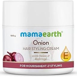 Mamaearth Onion Hair Styling Cream for Men with Onion & Redensyl for Nourishment & Styling- 100 g-picture-6