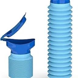 Hilda Adjustable Urinal, Pee Bottles Pocket Toilet for Men Women, Portable Urinal with Sealed Lid, Collapsible Urinals for Camping Travel Car Traffic Jam 750ML-image-64