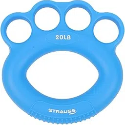 Strauss Adjustable Finger and Hand Exerciser | Finger&Palm Gripper | Hand Strengthener for Carpal Tunnel Relief and Grip Strength for Men & Women, (Blue)-image-86