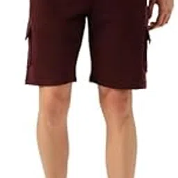arise by beroe Men's Terry Cargo Shorts, Side Pocket with Cargo Pockets-picture-25