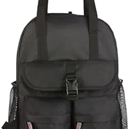 swiss military Wanderer Black Laptop Backpack fits up to 15.4-inch laptop compartment, 20 LTR-picture-49