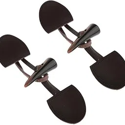 VELURA 2 sets Horn Pu Leather Toggle on Coat Jacket Duffle Fastener Brown|2 sets Acrylic Horn Pu Leather Toggle ons| ons|Crafts-picture-21