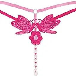 fiha Woman's Nylon & Cotton Thong Panties (Pack of 1)-picture-52