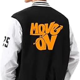 Graphic Printed Varsity Jacket for Men's & Women Fleece Varsity Bomber Jacket with Letter Patch Casual Baseball Style Coat, Lightweight Streetwear Outerwear-image-84