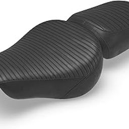 Royal Enfield KXA00121 Black Pleated Seat Covers For Classic Reborn From Sep 2021 onwards models-picture-0