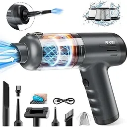 AX2V Handheld Vacuum Cordless Rechargeable - 4 in 1 Portable High Power Vacuum 16000PA Suction for Car with Cleaning Gel for Home, Pet, Car, Office-picture-56