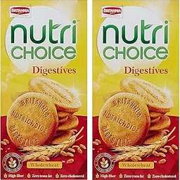 Truecart Britannia Nutri Choice Digestive High Fibre Biscuits, 250g x2Pc.-picture-11