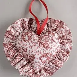 Longaberger Baskets Heart Shape Cloth Pillow, Fine China Dinnerware-picture-58