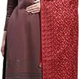 monte carlo Womens Self Design Maroon Shawl-picture-50