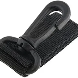 BNF® High Strength Premium Nylon Key Hook Webbing Buckle | 360° Rotating Hanging Belt Carabiner Clip | 2 Pack Black | Lightweight Durable 11.5cm Attachment for Backpack, Hiking, Trekking & Travel-picture-23