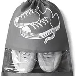 jloibao Shoe Bags | Shoe Bags for Travel | Non-Woven Shoe Storage Bags | Storage Organizers Set | Shoe Cover with Transparent Window | Shoe Dori Cover (1)-picture-55