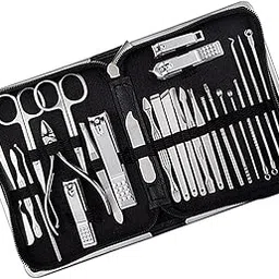 STYLEHEAVEN Professional Manicure Set 26 Pieces Stainless Steel Manicure Kit Black|Health & Beauty|Nail Care, Manicure & Pedicure|Manicure/Pedicure Tools & Kits-picture-47