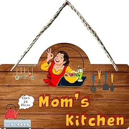 Moms Kitchen Open 24hours Wall Hanging/Door Hanging (Moms)-picture-29