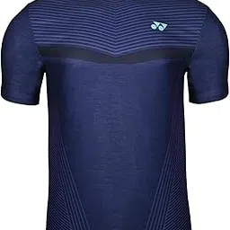 Yonex Round Neck T-Shirt 2681 |Badminton |Tennis |Squash| TruAir Lite | TrueBreeze Tech | Lightweight & Fast-Dry | Moisture Absorbing | Cool, Dry & Stylish-image-6