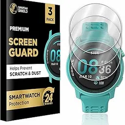 Spartan Shield {3 Pack) Screen Guard For COROS PACE 3 & PACE 2 Smartwatch (1.2") | Anti Scratch | HD Clear | Touch Sensitive | Your Smart Screen's 9H Protector [Not Tempered Glass] [Not Compatible with PACE PRO Watch]-picture-39