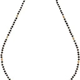 kushal's fashion jewellery Ruby Victorian Plated Casual Kundan Mangalsutra - 411550-picture-31