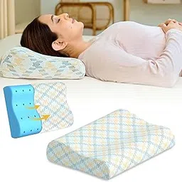 CareFoam Cervical Pillow | 2 Years Warranty | Ventilated Cooling Gel Memory Foam Orthopedic Pillow Neck Support Pillow for Sleeping, Neck & Shoulder Pain | Medium - Pack of 1-picture-34