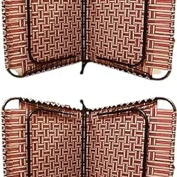 PS PARVESH SMART Metal (2 Pieces Combo Stained Folding Bed 3 X 6ft Strong | Multipurpose | Multicolor-picture-10