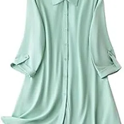 leriya fashion Dress for Women | Loose Fit | Button-Down | Shirt Dress | 3/4 Sleeve | Summer Wear | Available in (Pack of 2 | Value Pack)-picture-11