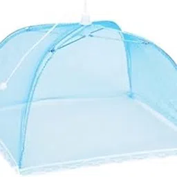 2xFood Covers Tent Collapsible Screen for Camping Picnic Pop-Up Blue-picture-12