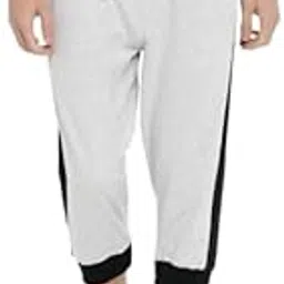 arise by beroe Men's Capri Jogger Pants, with Side Stripe, Drawstring Waist, Cotton Blend-picture-30