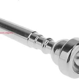 Sai Musical Trumpet Mouthpiece, 7C Size for Bach (Silver/Gold)-picture-10