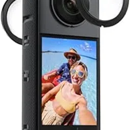 for Insta 360 X3 Lens Protector, Dual Lens Guards for Insta360 X3 Protective Case PC Protective Cover Sticky Lens Guards for Insta 360 X3 Accessories Waterproof-image-21