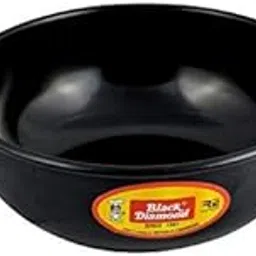 Black Diamond Hard Anodized Aluminium Kadhai - 1 L Small 8" Size, Black (Tks8)-picture-54