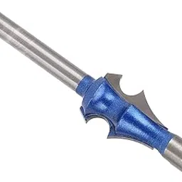 Ubersweet® Spiral Flush End Mill Bit, Steady Rotation Tungsten Steel Alloy Woodworking Upcut Spiral Flush Trim Router Bit High Hardness 1/4in Shank for Cutting-picture-18