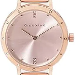 giordano Designer Analog Women's Watch Metal Strap Diamond Studded Classic-A2085-picture-56