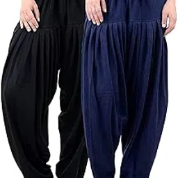 tnq Women's Winter Woolen Warm Patiala Salwar Plus Size XXL & 3XL (Combo Pack of 2 Pcs)-picture-11