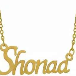 ishangel Trending Valentine's Day Special Metal Stainless Steel Shonaa Name Letter Locket Pendant Necklace With Chain For Men's And Boy's Gift Jewellery Set-picture-24