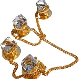 Spongy Kurta Buttons Kurta Button with Chain for Men and Women Pack of 1. kurtabuttons6012-1pcs-picture-57