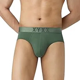 xyxx Men's Rev Tactel Elastane Stretch Solid Briefs with No Marks Waistband & 8X Quick Dry-picture-12